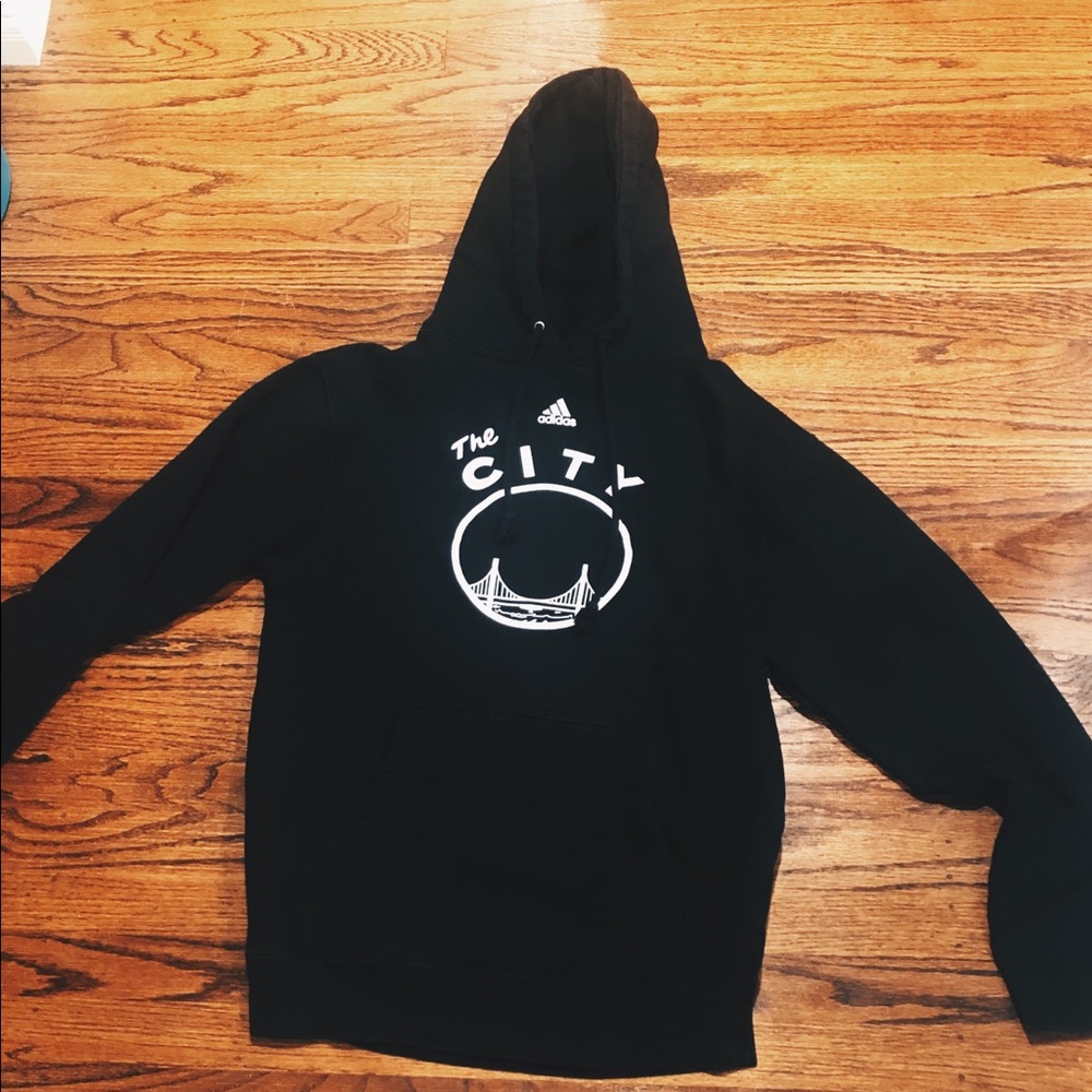 Black Adidas warriors hoodie